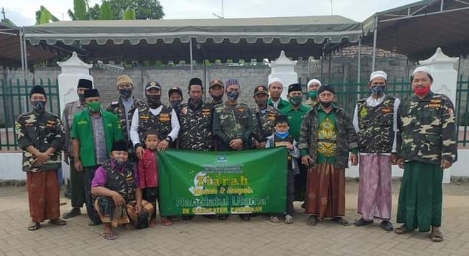 Peringati 1 Muharram & HUT RI ke-75, Ansor Sidogiri Ziarah Muassis & Sesepuh NU Kab. Pasuruan