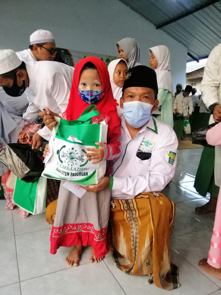 Muharram dalam masa pandemi, Lazisnu Kabupaten Pasuruan Bantu 500 Yatim & Duafa