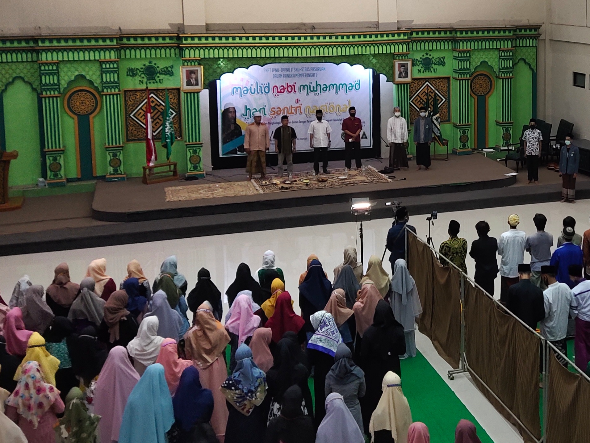 Menuju Mahasiswa Santri, IPNU-IPPNU ITSNU-STAIS Pasuruan Ngaji Bareng Gus Haidar Hafeez