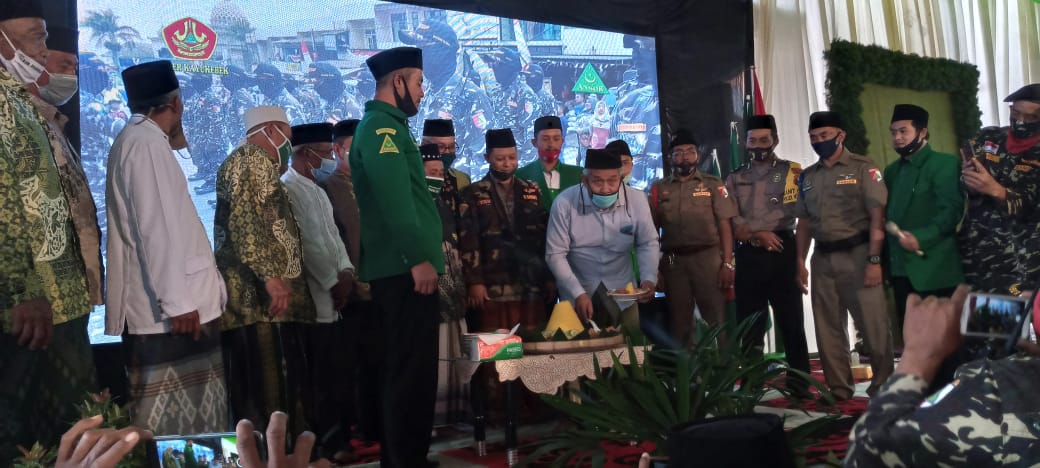 Melalui Harlah Ansor Kayu Kebek Tutur, KH. Marzuki Mustamar Tegaskan Dalil Amaliah NU