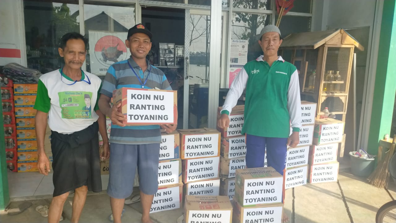 Peduli Korban Banjir, Ranting NU Toyaning Rejoso Bantu 1500 Kepala Keluarga