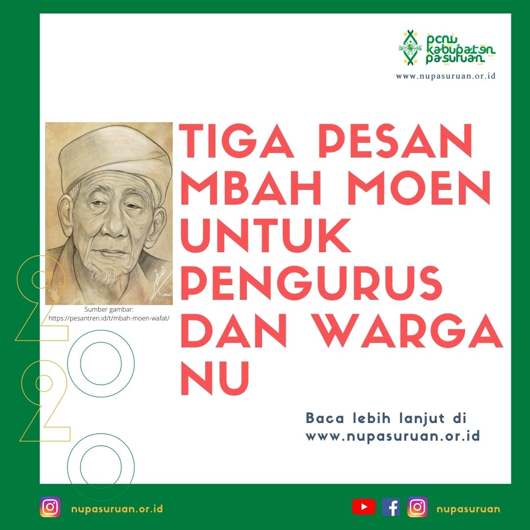 3 Nasihat Mbah Moen untuk Warga dan Pengurus Nahdlatul Ulama