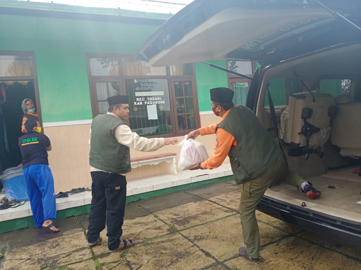 Longsor di Tosari, NU Peduli Kab. Pasuruan Bantu Warga Terdampak