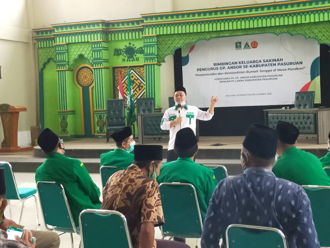 Perkuat Keluarga Saat PPKM Mikro, LKKNU Kabupaten Pasuruan Bina Keluarga Ansor