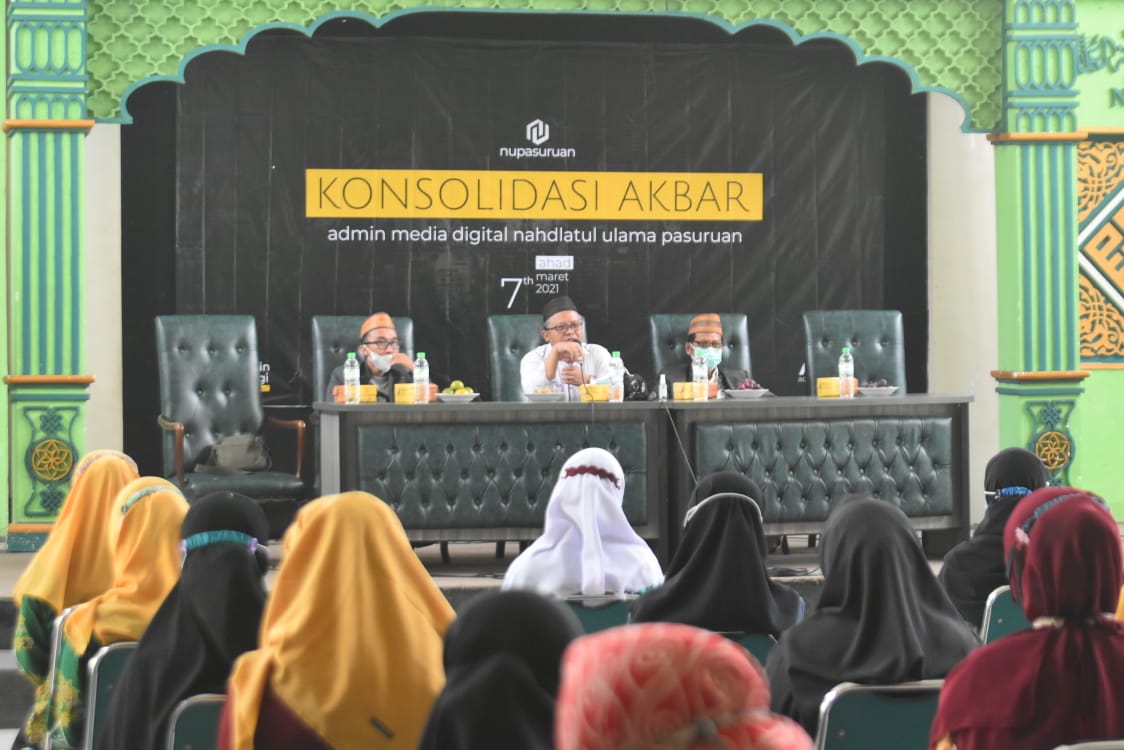Perkuat Digitaliasi NU, PCNU Kabupaten Pasuruan Gelar Konsolidasi Akbar Admin Media Banom & MWCNU