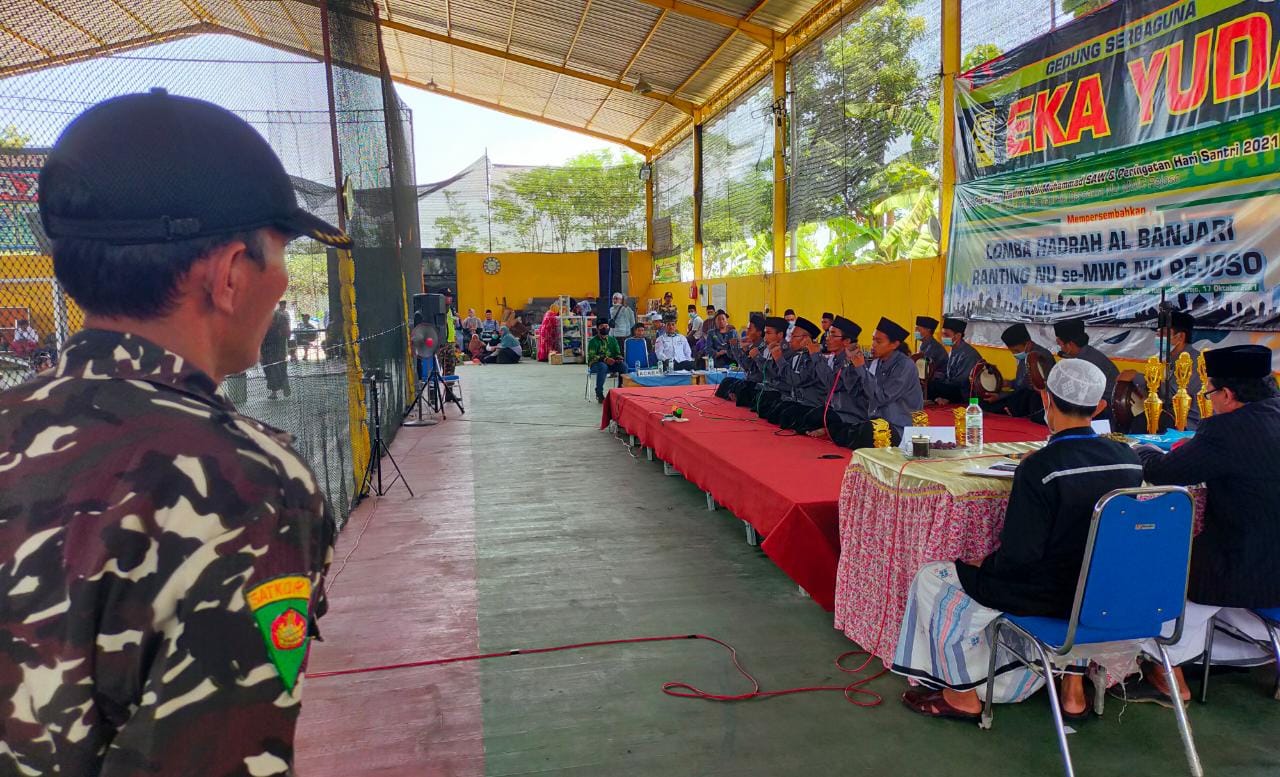 MWCNU Rejoso Peringati Maulid dengan Lomba Festival Banjari