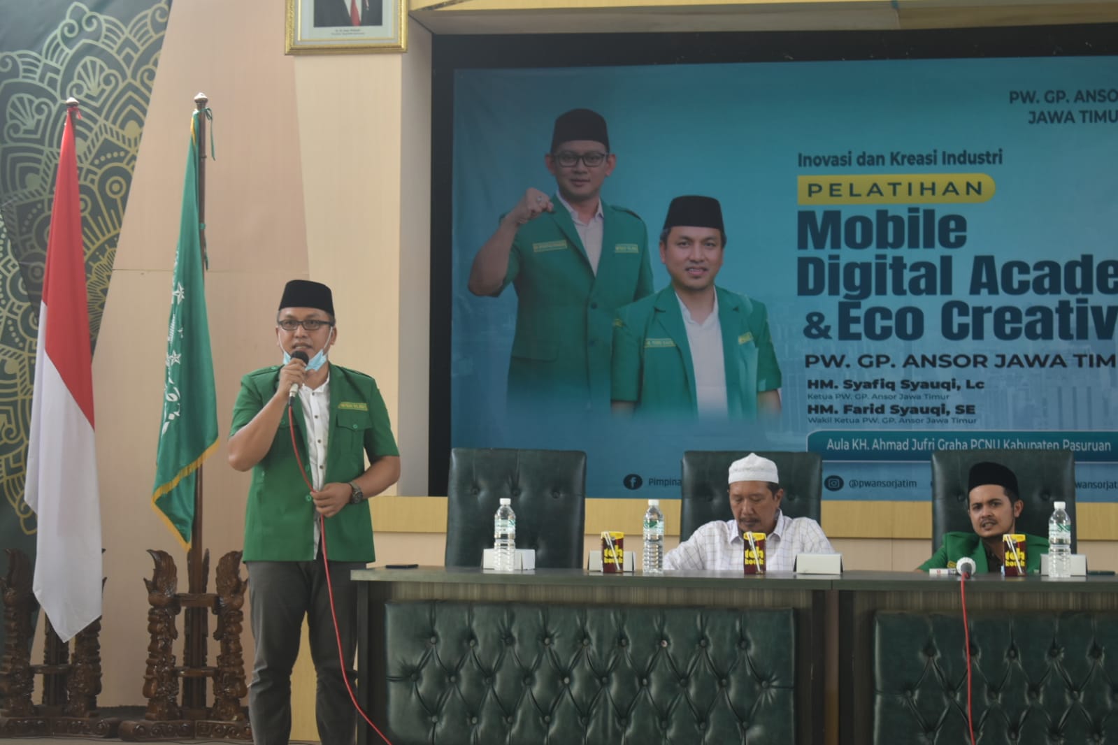 Siap Hadapi Era Digital, Ansor Jatim Gelar Mobil Digital Academy dan Eco Creative