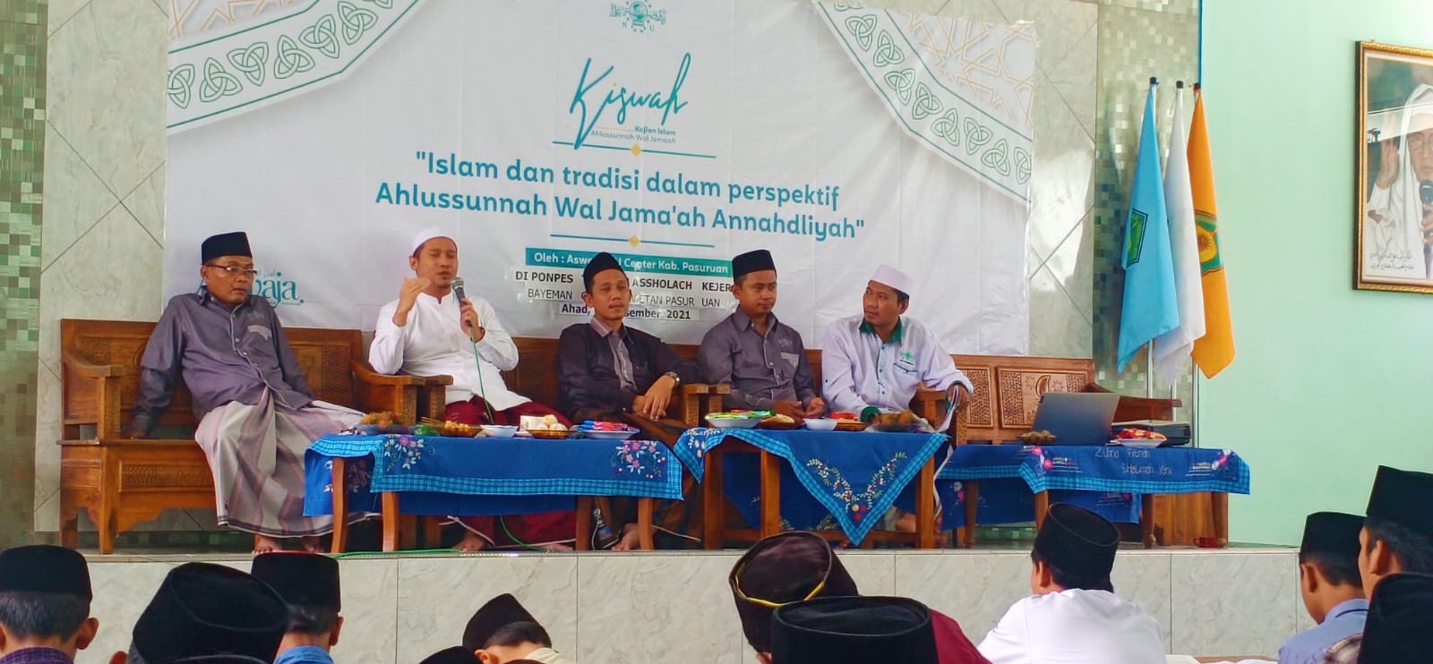 Aswaja NU Center Kabupaten Pasuruan Perkuat Aqidah AnNahdliyah Dikalangan Santri