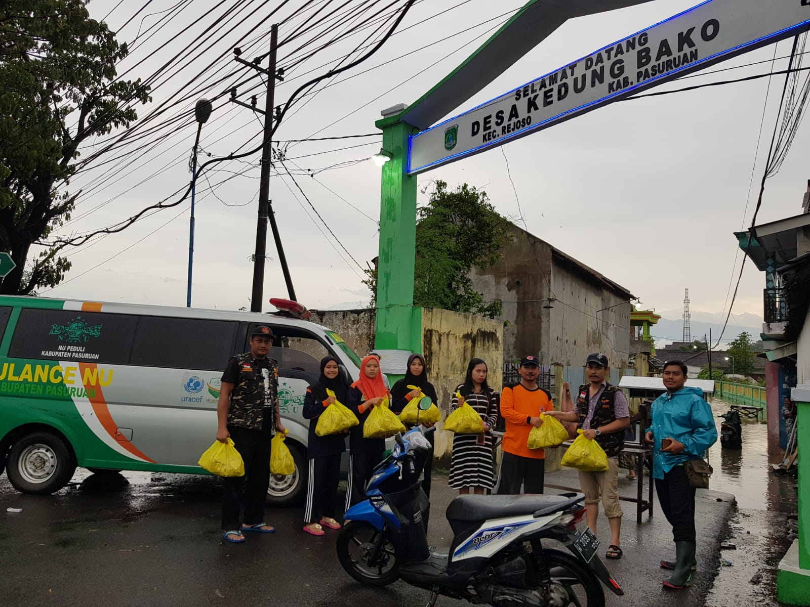 PCNU Kab. Pasuruan Kembali Bantu Warga Terdampak Banjir