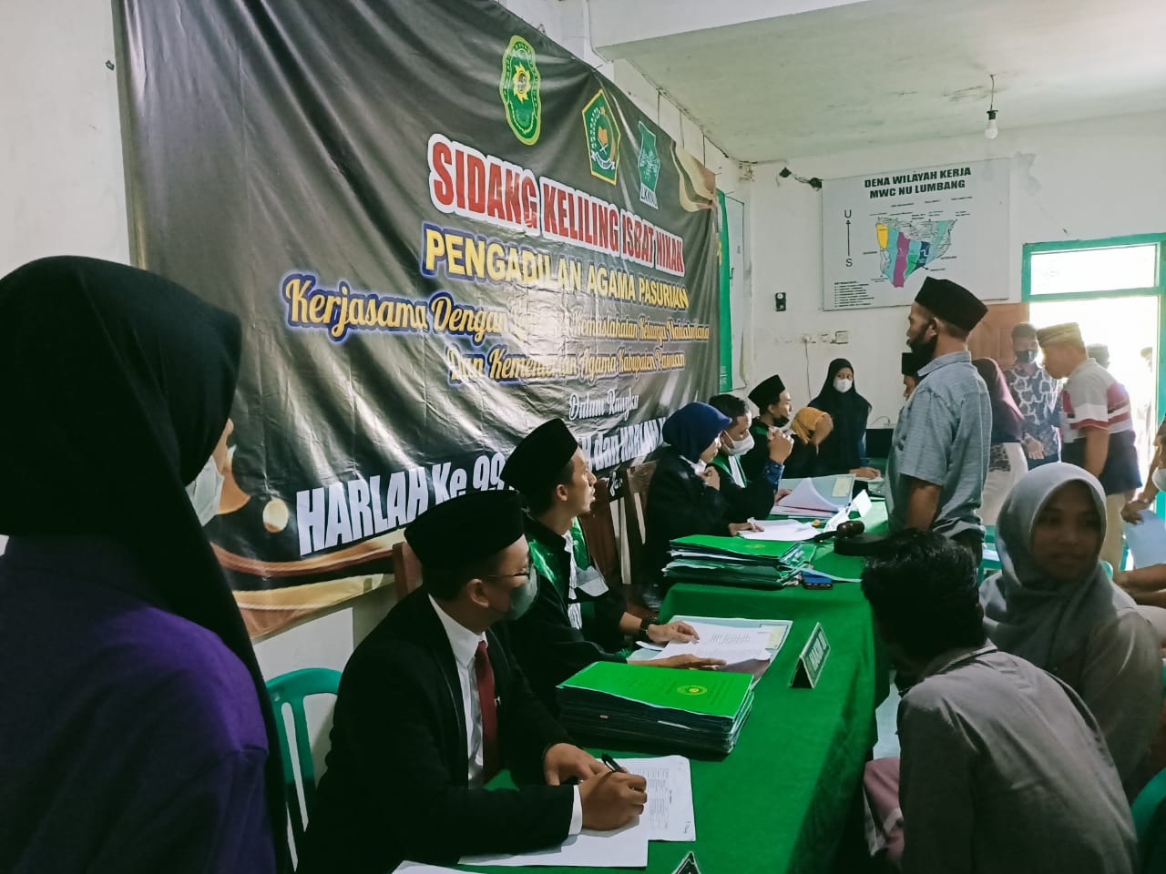 LKKNU Pasuruan Bantu Isbat Nikah 65 Pasangan di Kecamatan Lumbang