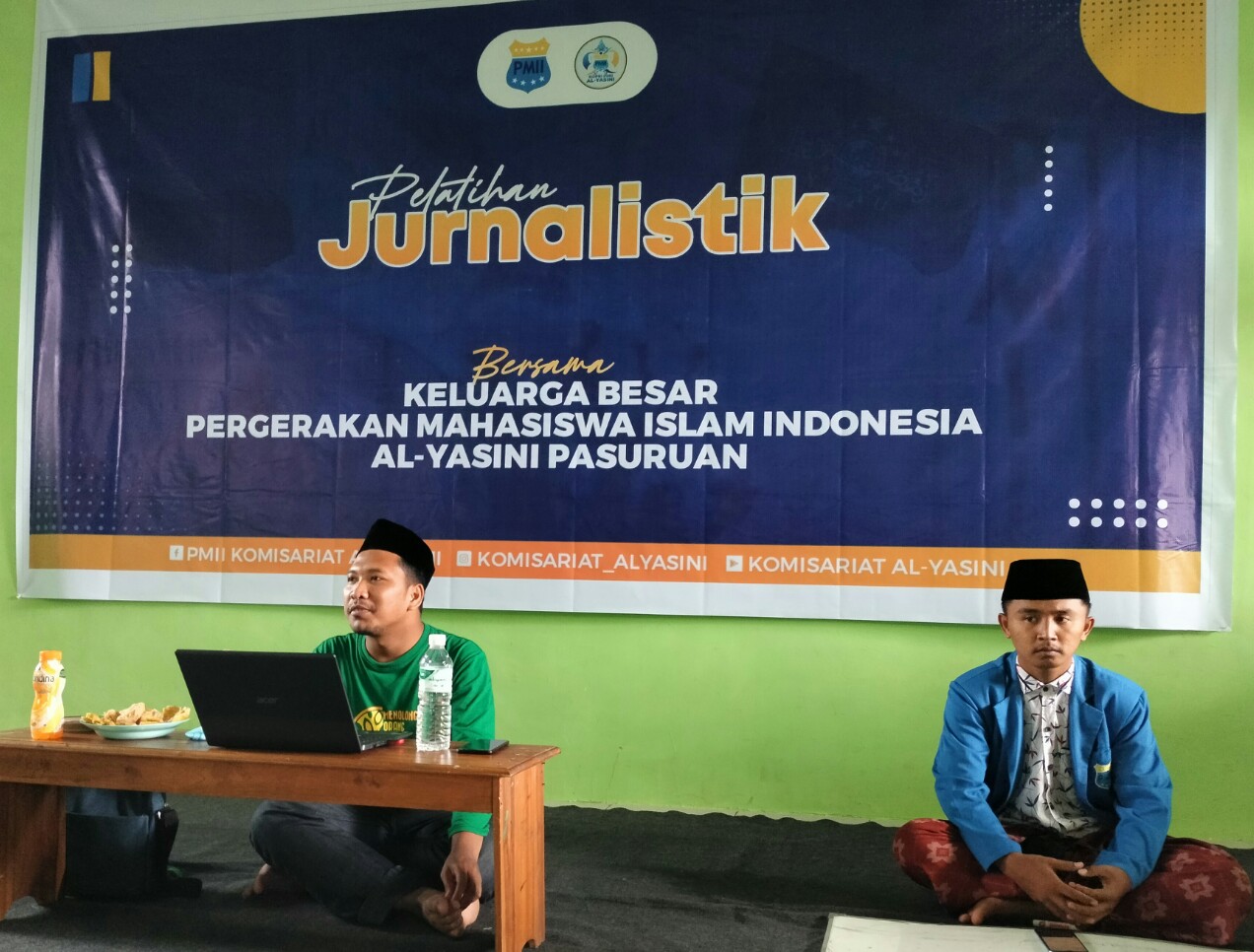 Ingin Menyiarkan Kegiatan Hingga Gagasan Pesantren & Kampus, PMII Al-Yasini Gelar Pelatihan Jurnalistik