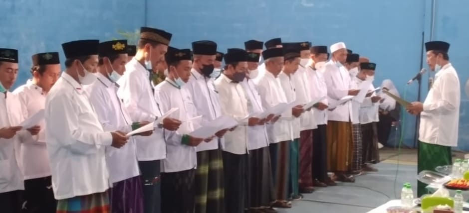 Dilantik, MWCNU Purwodadi Diminta Perkuat Manajemen Organisasi