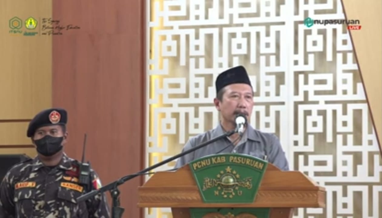 Halal Bihalal Bersama Gus Yahya, Gus Ipong Sampaikan 3 Program PCNU