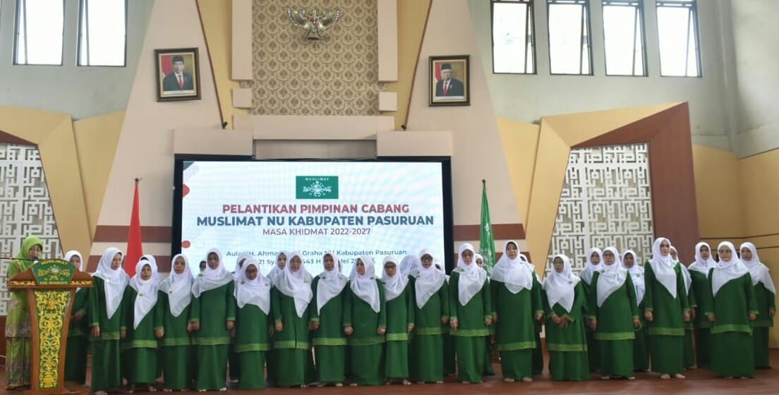 Dilantik, Muslimat NU Pasuruan Diminta Menjalankan Tiga Amanah