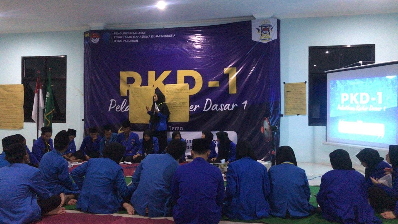 PMII ITSNU Pasuruan Sukses Gelar PKD Pertama