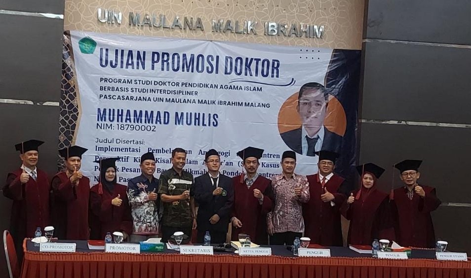 Raih Gelar Doktor, Sekretaris Maarif NU Pasuruan: Ini Keberhasilan Orang Tua