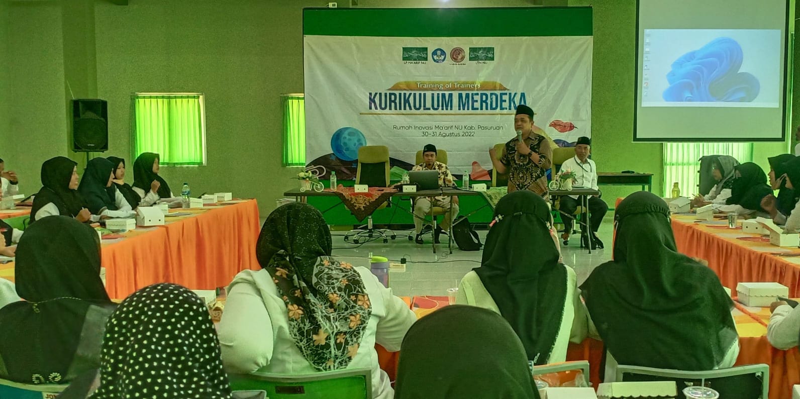 Dukung Implementasi Kurikulum Merdeka dengan Benar, Maarif NU Pasuruan Gelar TOT