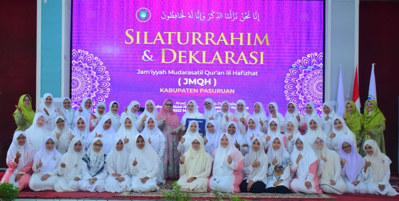 Selamat, Wadah Perempuan Penghafal Al-Quran Kabupaten Pasuruan Dilantik