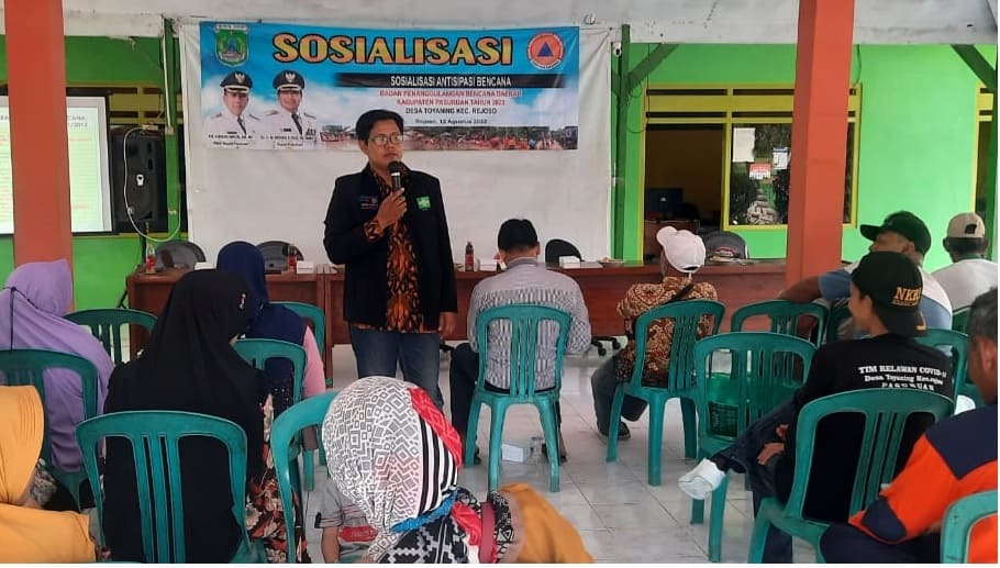 Bersama BPBD, LPBINU Pasuruan Tingkatkan Kapasitas Warga Hadapi Bencana