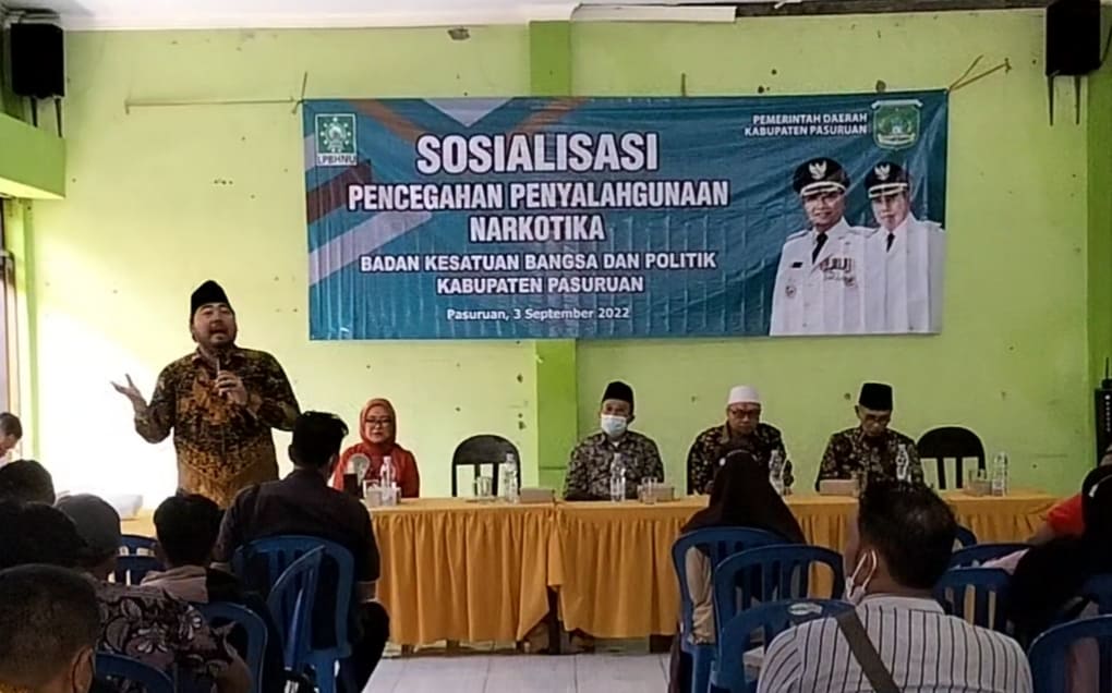 PC LPBH-NU dan Pemda Bentengi Pemuda Pasuruan Timur dari Narkoba