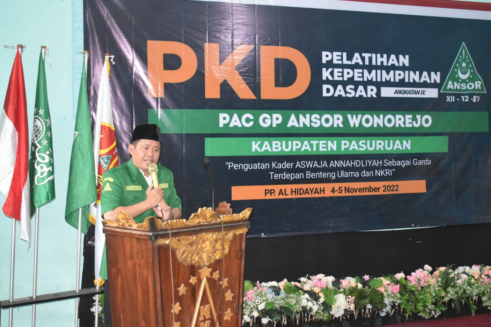 Di PKD Wonorejo, Cak Karim Ingatkan Tugas Ansor