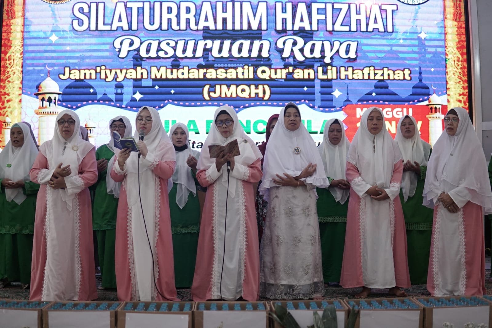 Ini Pesan Dua Ning Luluk di Silaturahmi Hafidzat Pasuruan