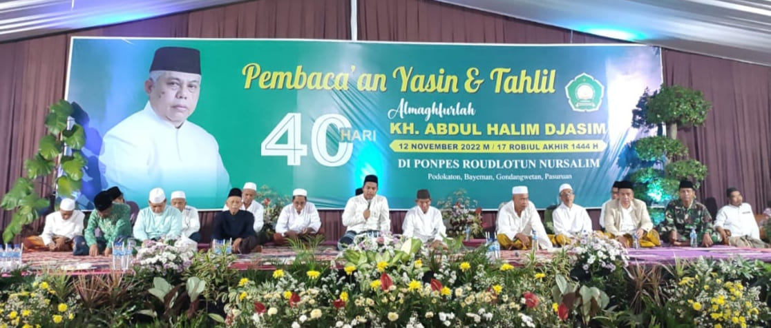 Pesan Gus Mujib di 40 Hari Almaghfurlah KH Abdul Halim Djasim
