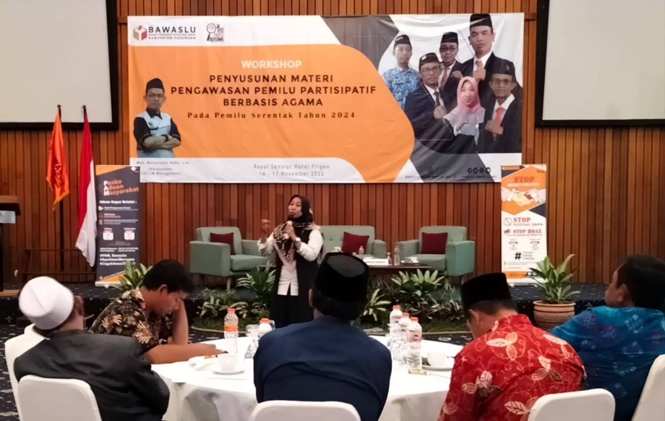 Bersama Tokoh Agama, Bawaslu Kabupaten Pasuruan Optimalisasi Pengawasan Partisipatif