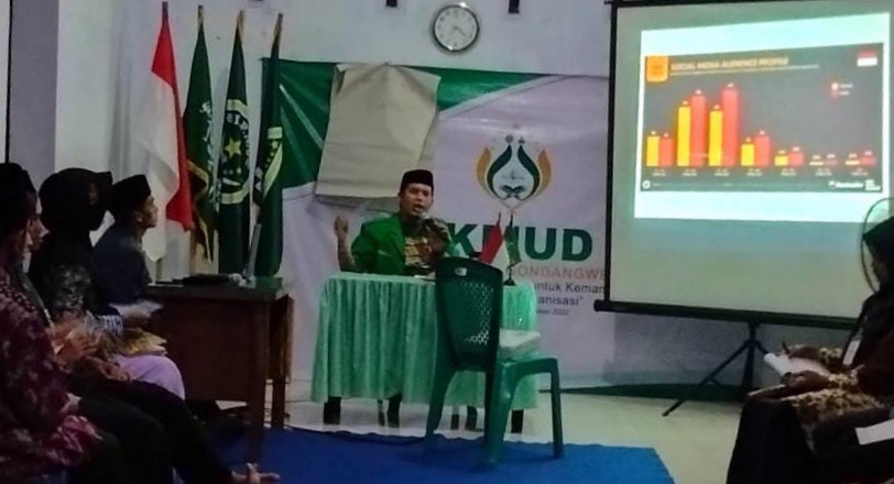 Di Lakmud, Kader Muda NU Gondangwetan Dilatih Literasi Dakwah Digital