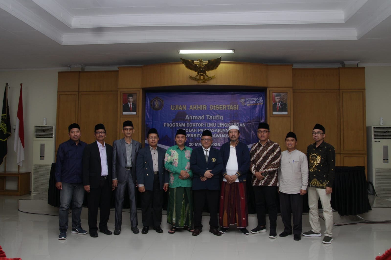 Teliti Pembangunan Berbasis Keluarga, Wakil Ketua NU Pasuruan Raih Gelar Doktor