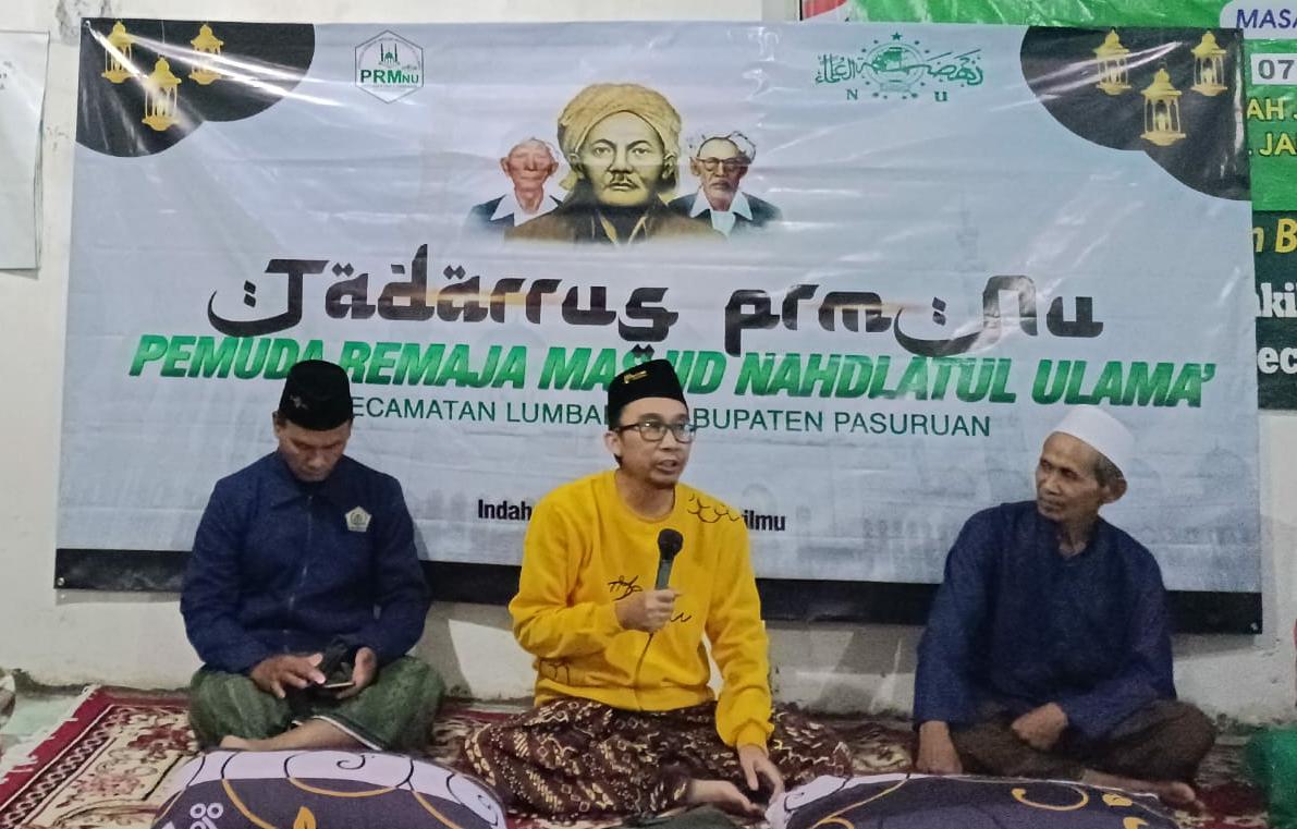 Di Tadarrus Ramadhan, Cak Subadar Ajak Generasi Muda Perdalam Aswaja An-Nahdliyah