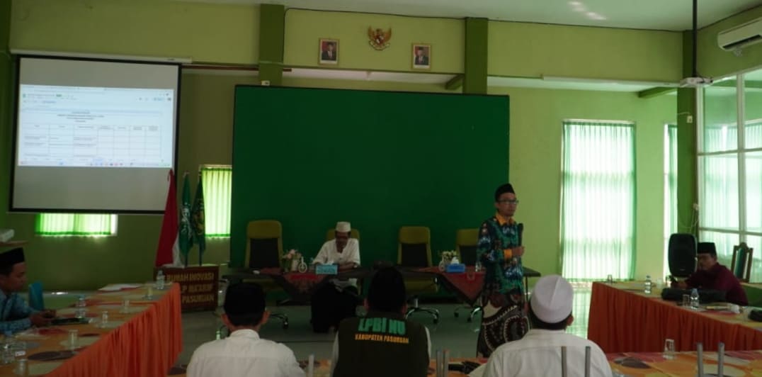 Agar Kinerja Optimal, NU Pasuruan Gelar Pembinaan Sekretaris Lembaga Tingkat Cabang