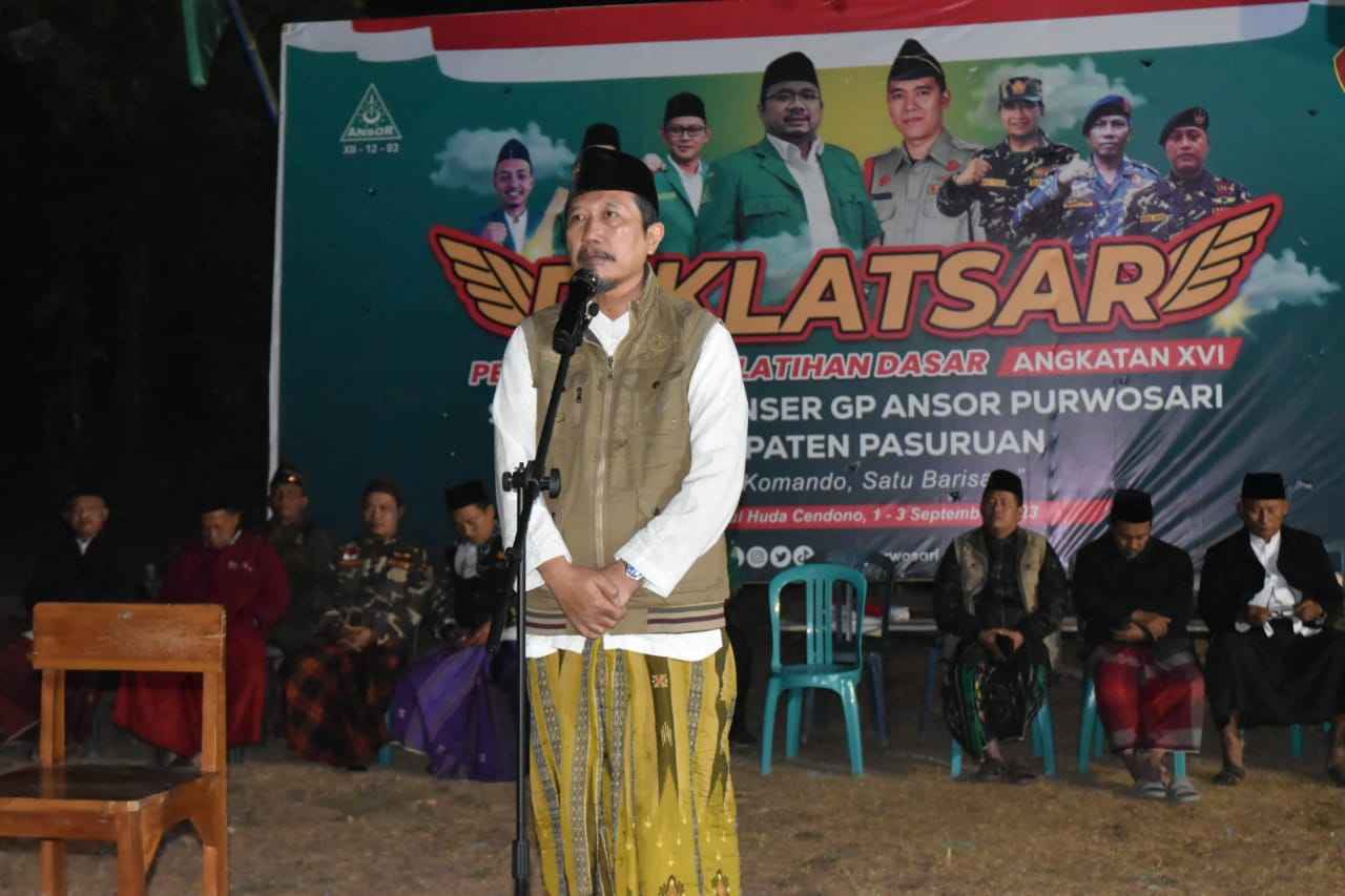 Pemilu 2024, Ketua NU Pasuruan Minta Banser Ikut Jaga Kondusifitas