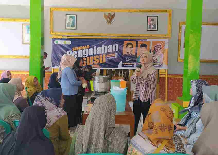 Dukung Olahan Susu untuk Keluarga dan Dijual, Mahasiswa UNU STAIS Pasuruan Gelar Seminar