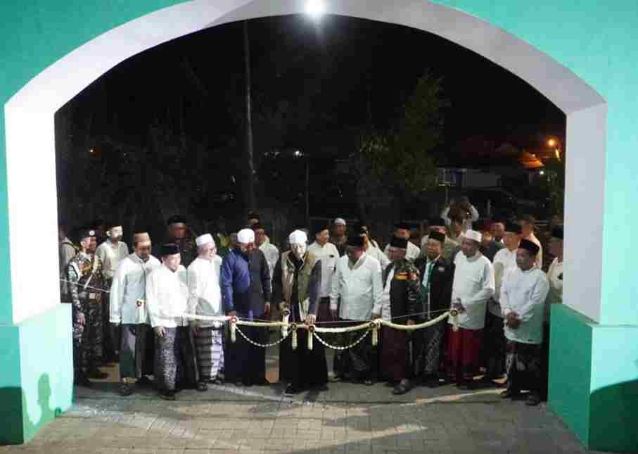 Akhirnya, Pagar Kompleks Perkantoran NU Pasuruan Diresmikan