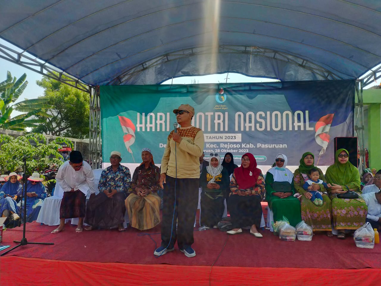 Hari Santri, Pelajar NU Pasuruan Gelar Lomba Gerak Jalan