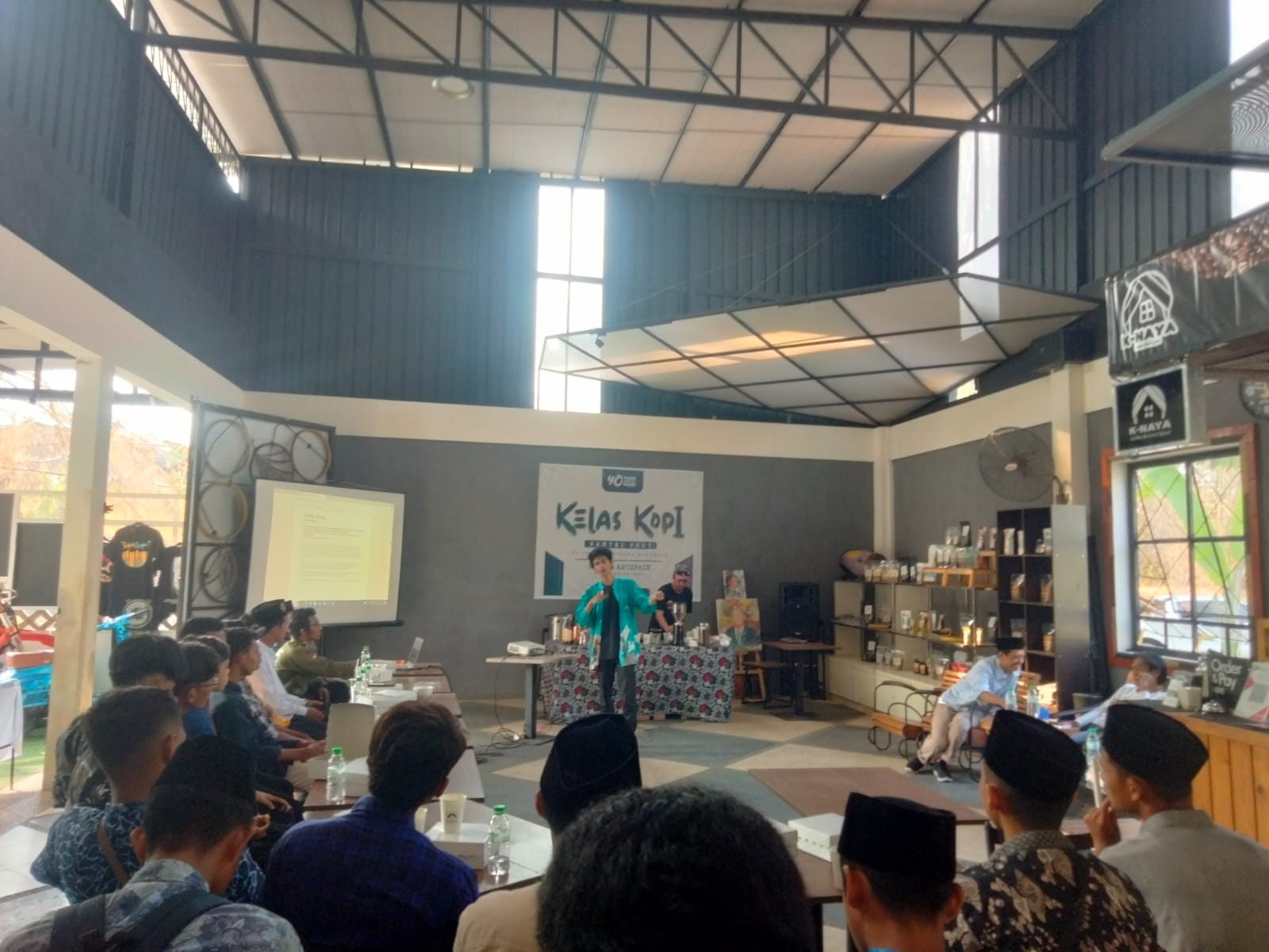 Gali Potensi, IPNU Pasuruan Gelar Kelas Kopi