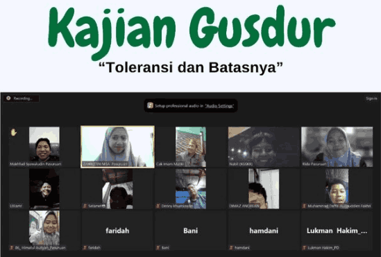 Begini Toleransi yang Dikritik oleh Gus Dur