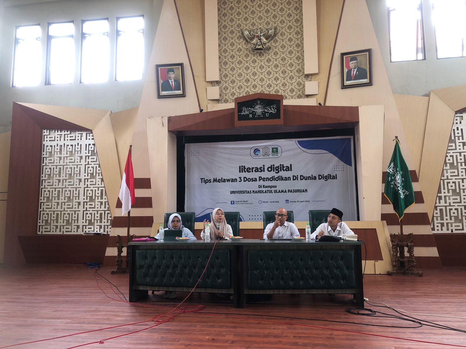 LTNNU Pasuruan Edukasi Mahasiswa Melalui Literasi Digital