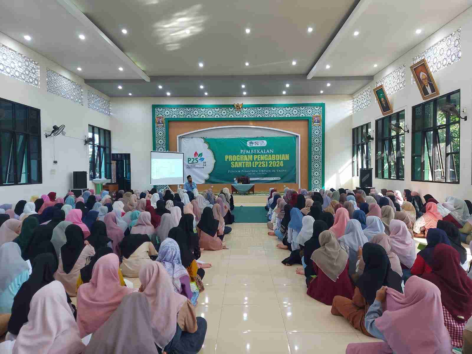 Siap Mengabdi, Ratusan Santri Al-Yasini Ikut Pembekalan P2S