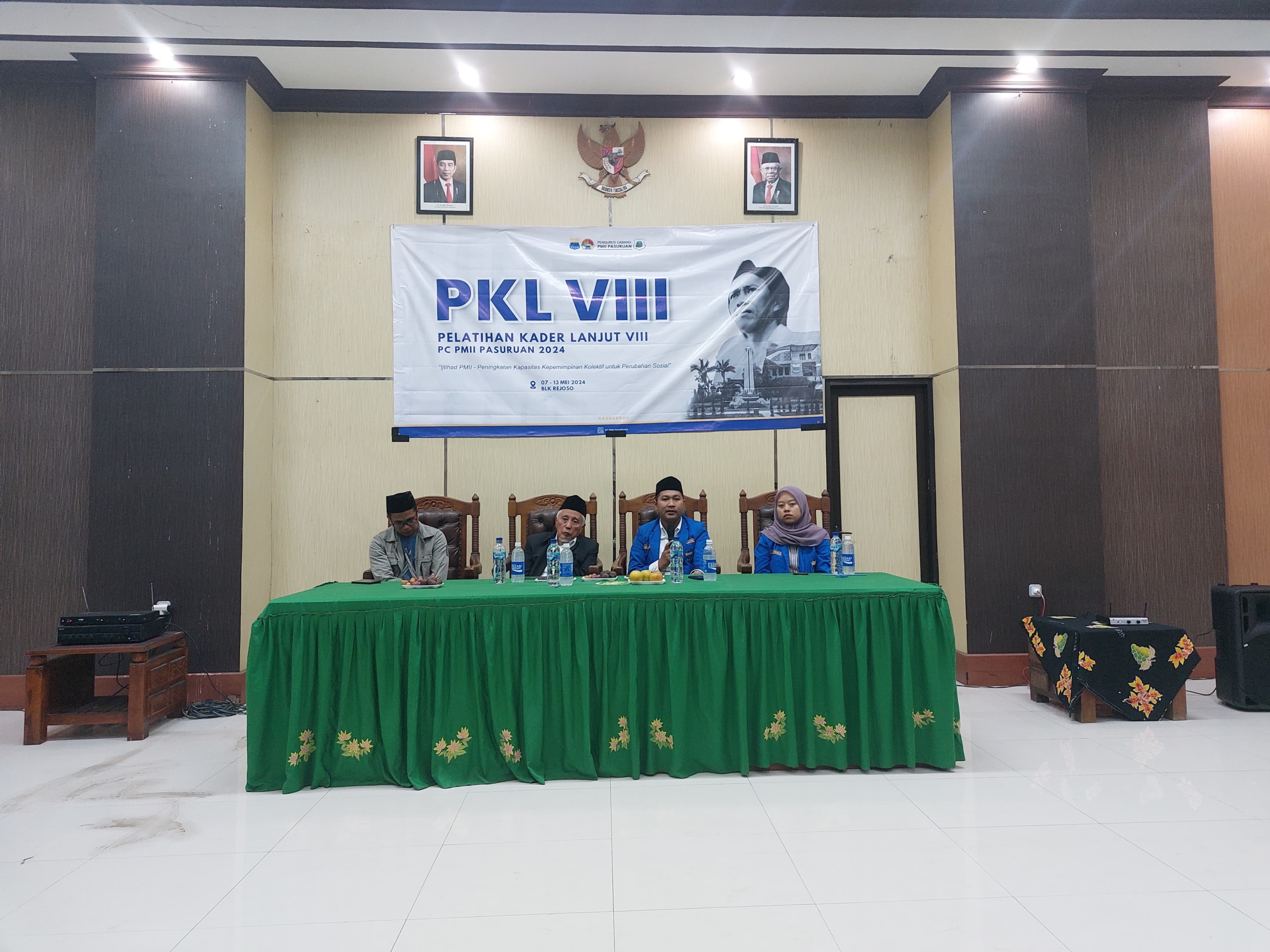 Pesan Kiai Munsif Nahrowi Kepada Peserta PKL PMII Pasuruan
