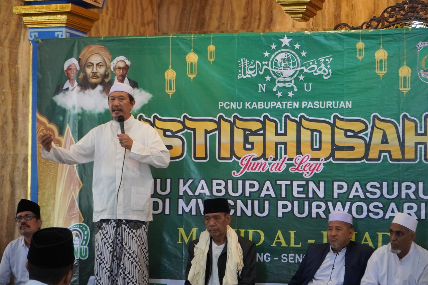 Pesan Kiai Imron Pada Istighosah Rutin NU Pasuruan