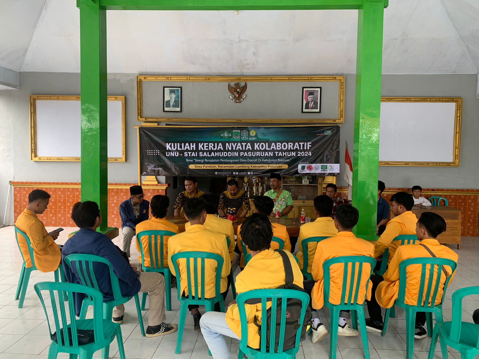 Serba Serbi Penyambutan Mahasiswa KKN Kolaboratif UNU STAI Salahuddiin Pasuruan