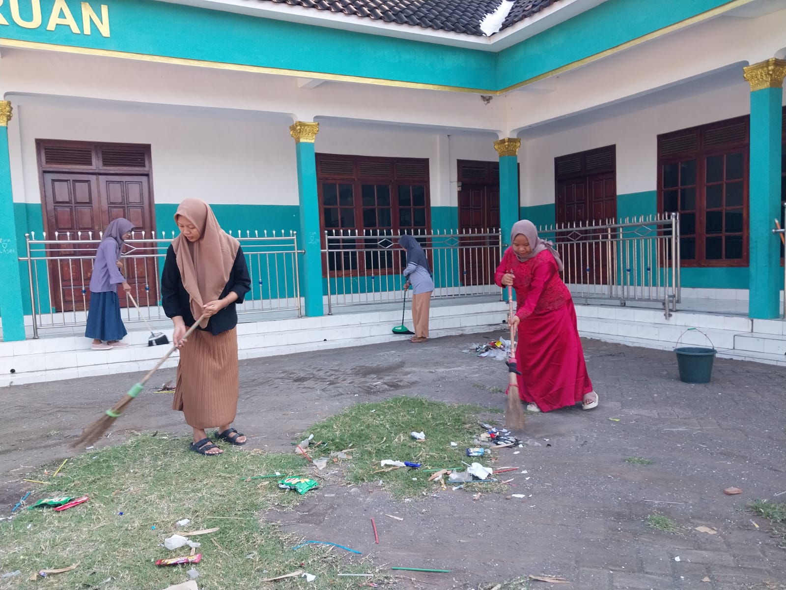 Menengok Keseruan Kegiatan Mahasiswa KKN UNU STAI Salahuddin di Tengah Masyarakat