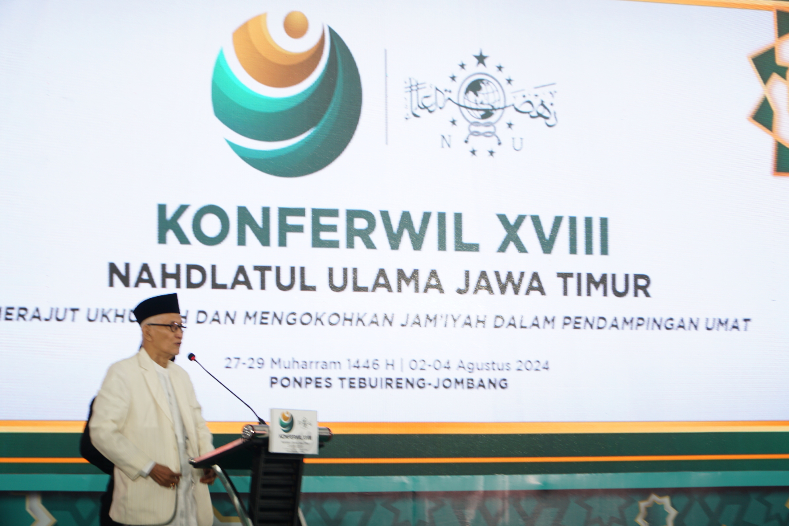 KH Miftakhul Akhyar : Pengurus NU Harus Tegak Lurus Dengan PBNU