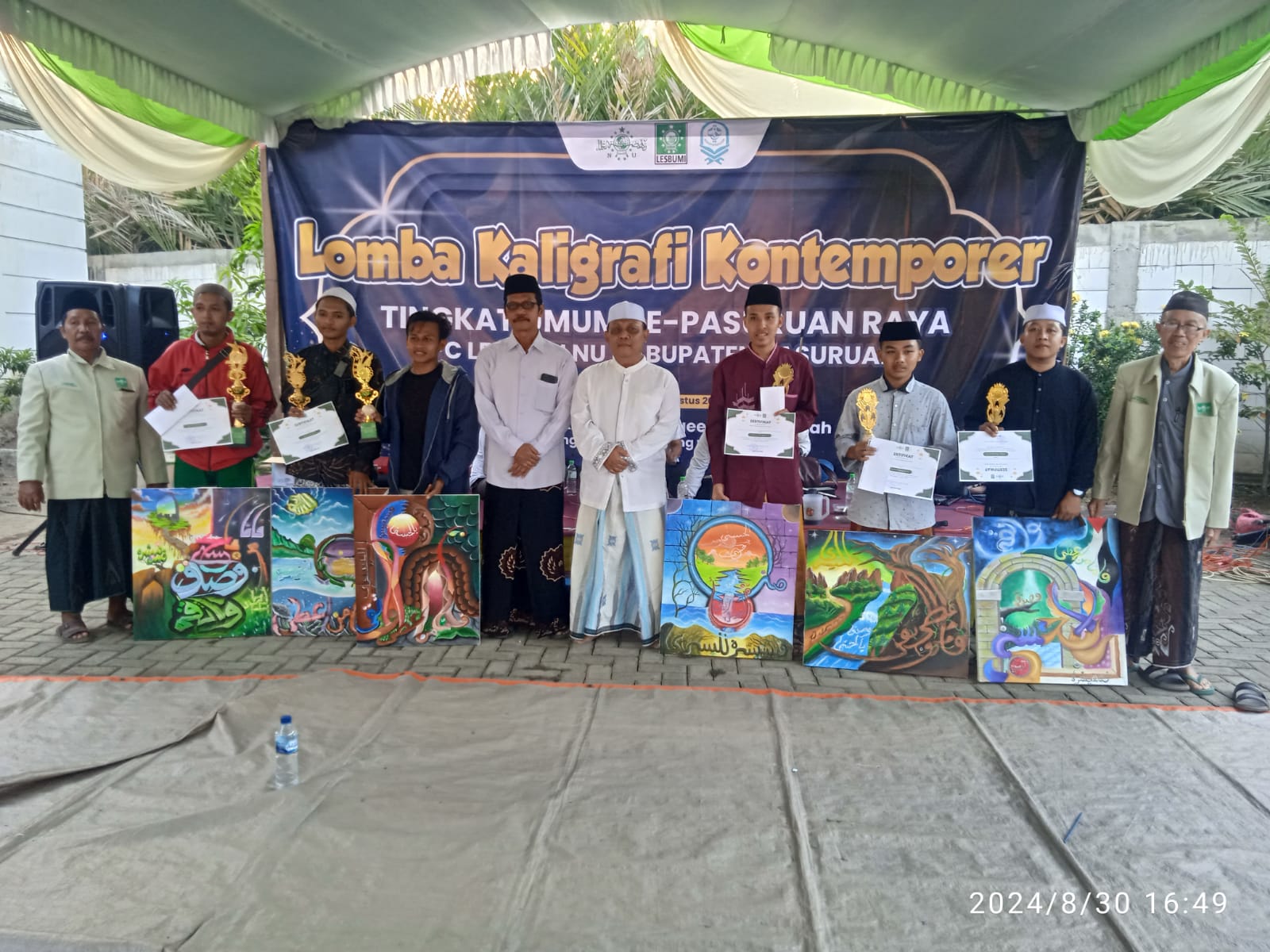 Gali Bakat, Lesbumi Pasuruan Gelar Lomba Kaligrafi dan Puisi