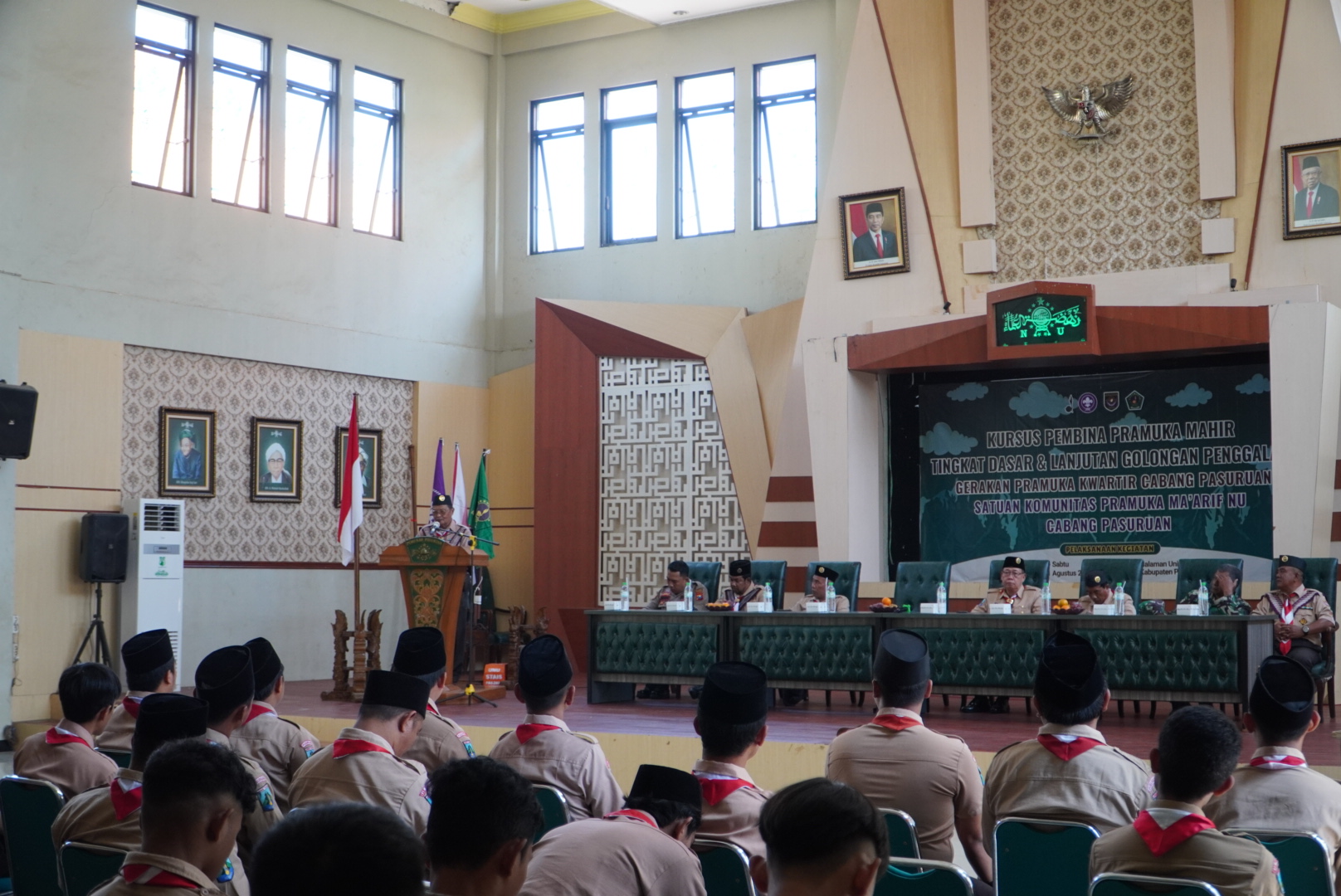 Sakoma NU Pasuruan Gelar Kursus Pembina Pramuka Tingkat Penggalang