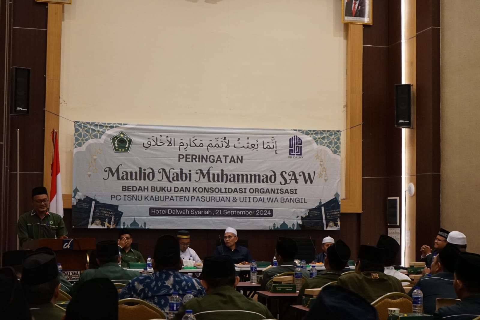 Meriahkan Maulid Nabi, ISNU Pasuruan Gelar Bedah Buku dan Konsolidasi Organisasi