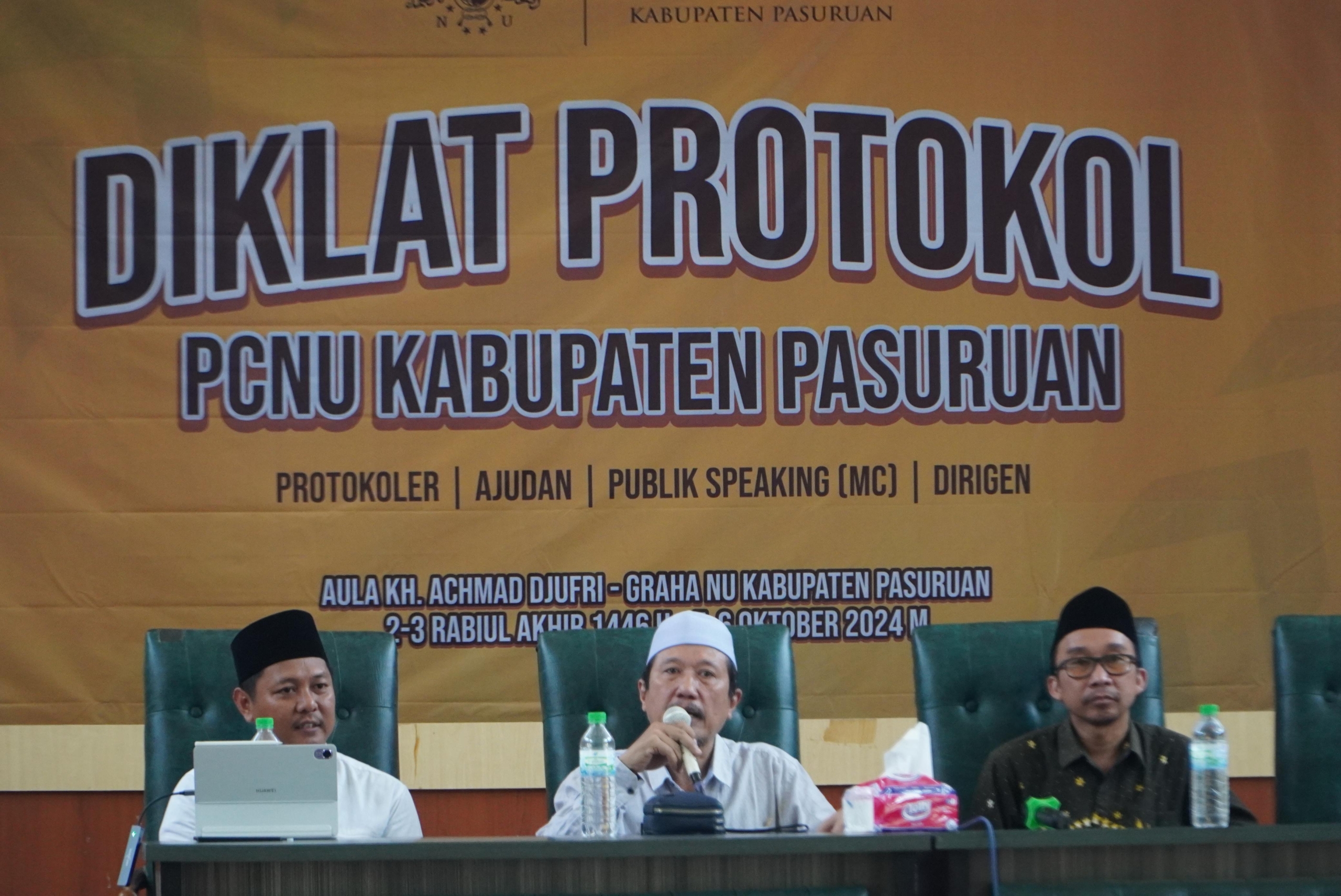 Pesan KH Imron Mutamakkin Kepada Peserta Diklat Protokol