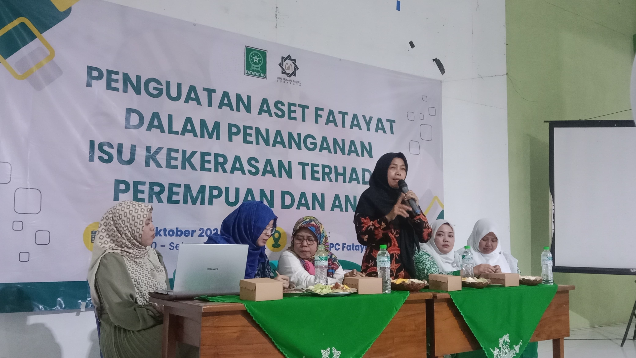 Fatayat NU Pasuruan dan Jatim Siap Ciptakan Ruang Aman Untuk Anak dan Perempuan.